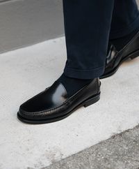 No footwear rotation is fully complete without a pair of leather loafers. It’s the law, and while it may not be legally binding, it may as well be.