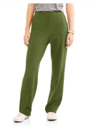 These are very similar in color and style to a pair of olive green pull-on pants after a major weight loss in 1999.  I gained the weight back, but held onto these.  Another major weight loss, 20 years later allowed me to wear them again.