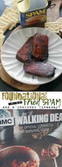 Foundational Fried SPAM | The Walking Dead (cookbook review + giveaway)