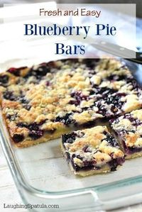 A super easy recipe!  Fresh or frozen blueberries will work!