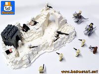 IMPERIAL ATTACK BASE LEGO - CUSTOM LEGO STAR WARS MODELS