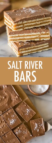 These Salt River Bars are sweet, salty, chewy, creamy, crunchy, chocolatey PERFECTION! Everyone who tries them LOVES them!