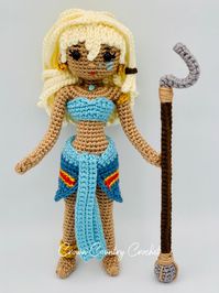 CROCHET PATTERN Princess of Atlantis Doll // Amigurumi Doll | Etsy