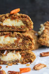 Carrot Cake Cookies-Stuffed - Sunshine Texas Cookies