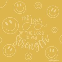 The joy of the Lord is your strength!! :)) 🫶🏾 #smallbusiness #smallbusinesssupport #shopsydneyletters #faithbased #godisgood #jesuslovesyou #godisforyou #god #jesus #jesusismyjam #christiancontent #ipadlettering #procreate