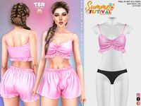 The Sims Resource - FRILL PJ SET-511 (TOP) BD1327