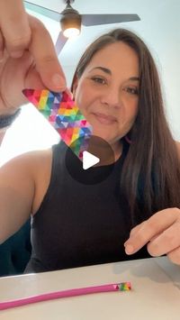 Kristin Vaughn✨Hillside Studio on Instagram: "A quiet day at the studio making rainbow prism hoops! 🥰🌈✨💖

#polymerclayartist #polymerclay #statementearrings #rainbowearrings #asmrvideo #inmystudio #artstagram"