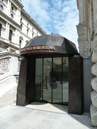 Entrance to Churchill's underground War Rooms