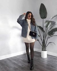 Don't know how to style a denim jacket? Check this post for 30 outfit ideas for inspo! | Denim jacket outfit | jean jacket outfits | oversized jean jacket | what to wear with denim jacket female | denim jacket outfit ideas | what pants to wear with a jean jacket | how to wear denim jacket in summer | how should a denim jacket fit on a woman | casual outfits | spring outfits | cute outfits | summer outfits | trendy outfits | comfy outfits | jean shorts | summer outfit ideas | spring outfit ideas