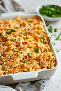 Turkey Noodle Casserole - Insanely Good