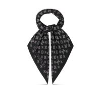 LOUIS VUITTON® - Mahina Flight Mode Square 90 - Black