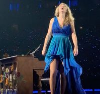 taylor swift, swiftie, swifties, eras, eras tour, the eras tour, surprise songs, blue surprise song dress