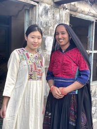 Hand Embroidery artisan of Kutch Rabari community