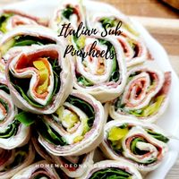 Italian Sub Pinwheels - Homemade on a Weeknight