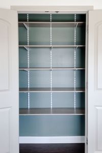 Replace Wire Pantry Shelves on a Budget - Caitlin Marie Design