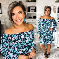 Think About It Floral Dress