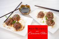 Asian Meatballs over Carnivore Rice, carnivore rice, keto Asian Meatballs, How to make Carnivore Rice, How to make Asian Meatballs