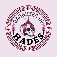 "Daughter of Hades, God of Death and the Underworld | Camp Half Blood Demigod | Greek Mythology" Sticker for Sale by MiaDelelai | Redbubble