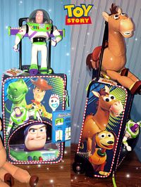 Toy Story Suitcase | Toy Story Luggage | Toy Story Traveling Essentials | My Son Loves His Suitcase