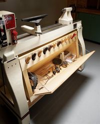 Double-Duty Lathe Cabinet - Popular Woodworking Magazine