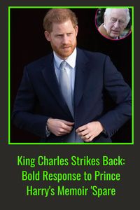 What actions did King Charles take to counter Prince Harry's memoir "Spare"?