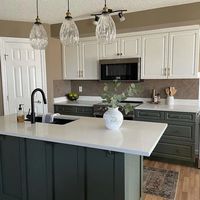 Dark Olive Kitchen Cabinets