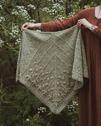 Ravelry: Moorland shawl pattern by Tania Barley