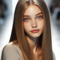 ai girl, ai model, ai generated, cute model, fashion model, fashion, aesthetic, soft, soft girl, soft aesthetic, beige, white, brown, soft makeup, pretty, ethereal, beautiful, angelical, angelical beauty, blue eyes, pretty eyes, pretty hair, fashion runway, minimalist, minimalist fashion, minimalist runway, 90s, 90s model, old money