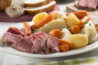 Slow Cooker Corned Beef and Cabbage | MrFood.com