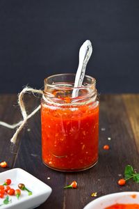 Homemade Garlic Chile Sauce