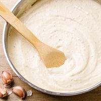 Stovetop Garlic Alfredo Sauce