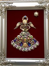 11x14 vintage jewelry Angel by Beth Turchi 2015