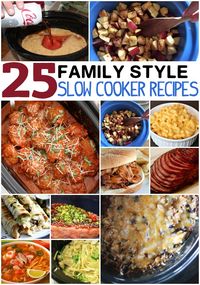 I asked around, tried a few recipes, and came up with this list of 25 crock pot recipes the whole family will eat.