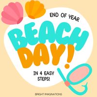 Host an end of the year beach day in 4 easy steps! These themed crafts allow students to have some fun while they work on fine motor skills like cutting, gluing, and folding.