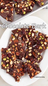 Chocolate Bark (Easy and Quick)