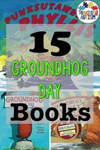 These groundhog day books are the perfect addition to your groundhog day activities and learning. There are books perfect for students in preschool, kindergarten and 1st grade. #GroundhogDay #BooksForKids #Preschool