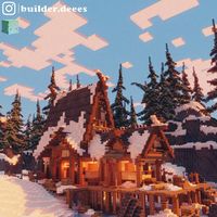 Fdeees | Vinking's Retreat - This was a collab build with @itsnateeee_ and it was so nice to work with such a talented… | Instagram