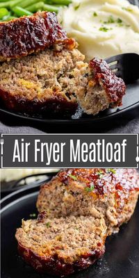 Air fryer meatloaf is the air fryer version of everyone's favorite classic comfort food. Get your family to enjoy the great taste of meatloaf with this easy-to-follow recipe.