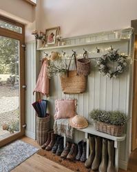 18 Cottage Core Home Entryway Ideas » Lady Decluttered