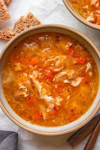 If you’re looking for a soup this fall or winter that’s comforting, filling, and slightly tangy, then give this Polish sauerkraut soup a try. Traditionally known as Kapusniak, it’s a tasty combination of tender pork ribs simmered in a rich broth, combined with the tangy sauerkraut and hearty potatoes.