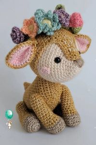 Amigurumi Crochet Deer Toy Free Pattern 12