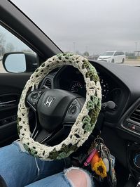 Ravelry: Crochet Steering Wheel Cover pattern by Allie P. Smith