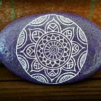 #mandala #stone