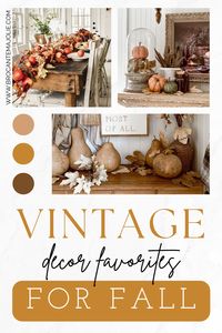 There's something special about vintage fall decor that captures the essence of the season. Explore fall decor ideas that evoke a sense of nostalgia and warmth. Transform your space into a cozy retreat with our carefully chosen pieces that bring the magic of autumn indoors.