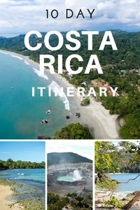 10 day Costa Rica itinerary - caribbean, central valley and manuel antonio