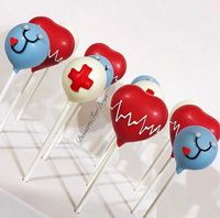 NOTE: PLEASE MESSAGE US TO CHECK AVAILABILITY! 1 Dozen (12) Delicious Individually wrapped gourmet Medical Themed Cake Pops that your guests will enjoy! Use these Cake Pops as party favors, to accent your decor, or as a gift. Our gourmet cake pops are made to order - each one is hand made of moist