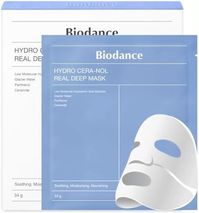 BIODANCE Hydro Cera-nol Real Deep Mask, Overnight Hydrogel Mask, Soothing, Moisturizing, Nourishing, 1.19oz(34g) x 4ea #skincare