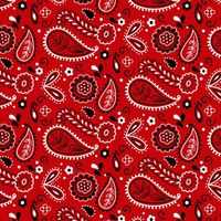 Paisley bandana pattern template Premium... | Premium Vector #Freepik #vector #pattern #flower #floral #abstract