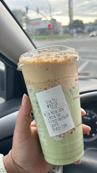 Dunkin Matcha Order ( Sweeter side )