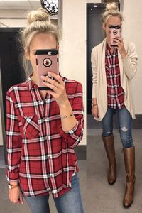 Slouchy Plaid Shirt Nordstrom Anniversary Sale